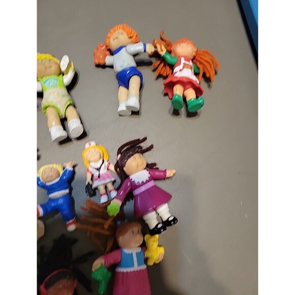 Cabbage Patch Kids Vtg Doll Mini Figures Figurines Mixed Lot PVC McDonalds etc.. - Picture 5 of 8